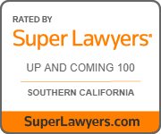 Rated by Super Lawyers, Up and Coming 100, Southern California, SuperLawyers.com